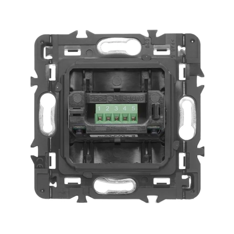 Панель лицевой розетки USB белая