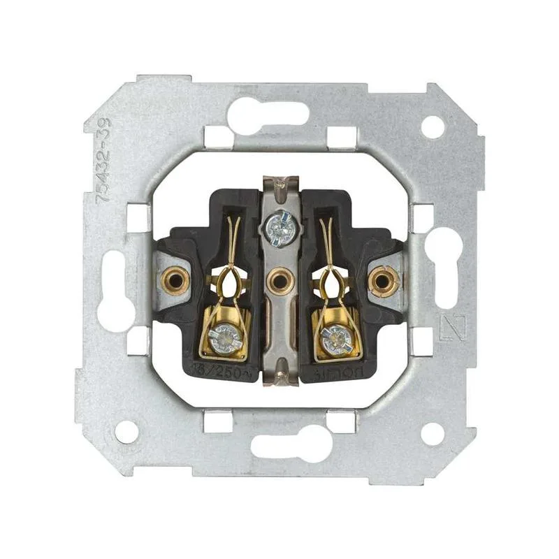 Розетка 2P+E Schuko, 16А 250В, винтовой зажим, S82,82N, 88, механизм Simon 75432-39