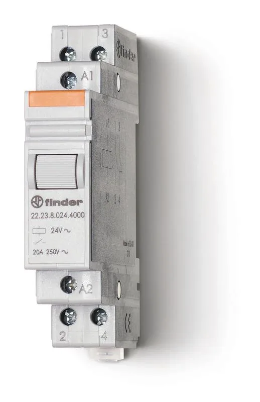 Контактор модульный 20А 1NC+1NO FINDER 222382304000
