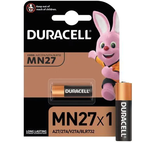 Элемент питания MN27 (10/100/9000) Duracell a0000027