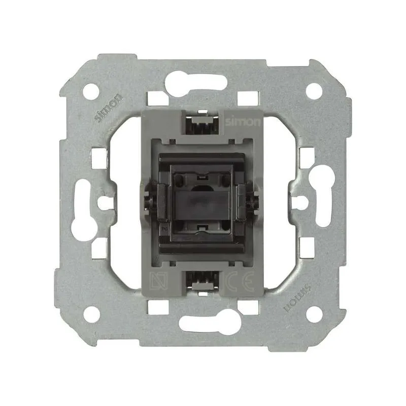 Кнопка, экспресс монтаж, 10А 250В, S82,82N,88, механизм Simon 7700150-039