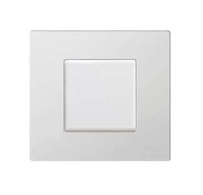 Рамка-база на 1 пост, 85х91мм, S27Pl, белый SIMON 2700610-030
