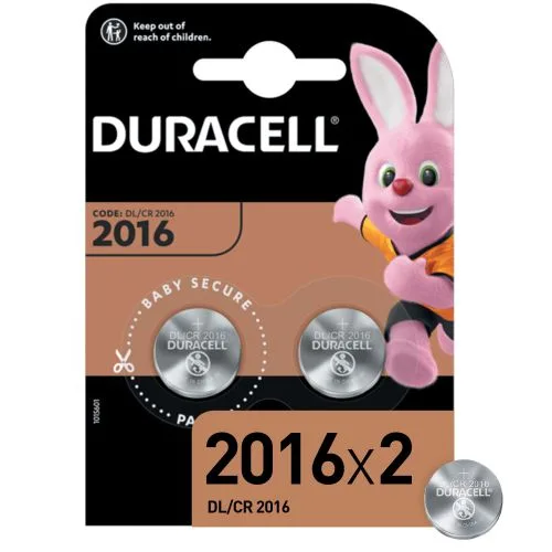 Элемент питания CR2016-2BL (20/200/29400) Duracell б0037271
