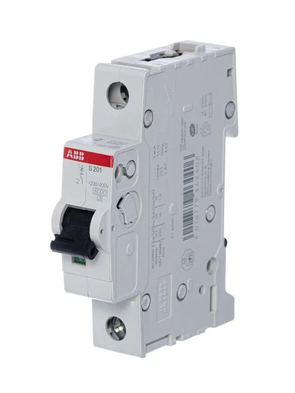 Выключатель автоматический однополюсный 50А С S201 6кА Abb 2cds251001r0504