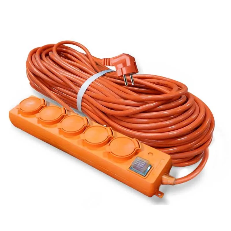 Удлинитель силовой 5х10м с выкл ПВС 3х1.5 16А IP44 У10-026 UNIVERSAL 9633922