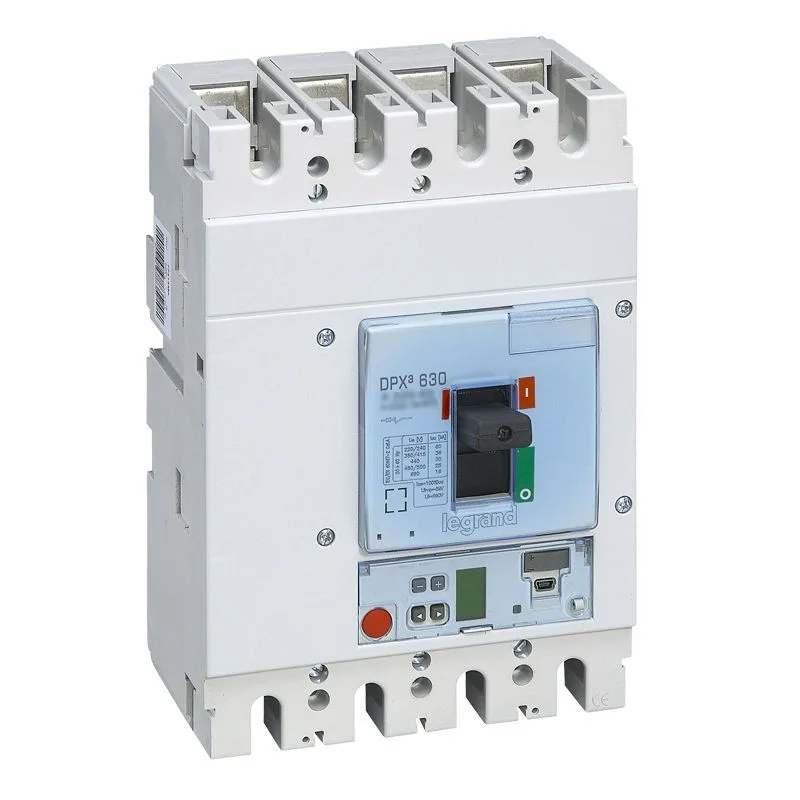 Выключатель автоматический четырехполюсный DPX3 630 250А 36кА S2 LEGRAND 422061