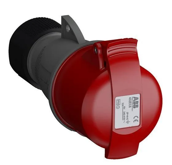 Розетка кабельная 32А 3Р+N+E IР44 переносная 415В Easy&Safe ABB 2CMA102051R1000