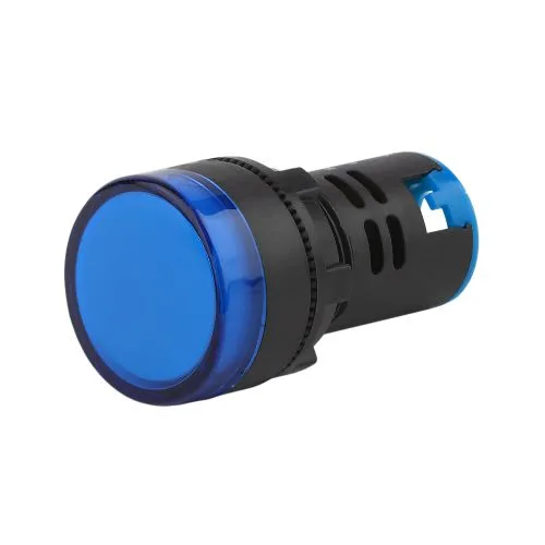 Лампа AD22DS(LED)матрица d22мм синий 24В AC/DC ЭРА Б0045613