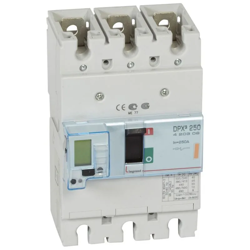 Выключатель автоматический 250А 25кА DPX3-250 LEGRAND 420309