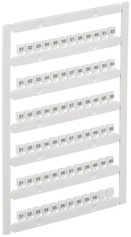 ARMAFIX Маркер для CTS-ML 3 ур. 2,5мм2 31-40 IEK AF-CT10D-M-D25-04-3
