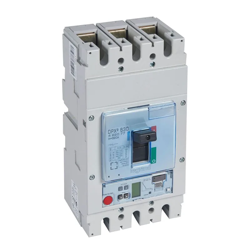 Выключатель автоматический трехполюсный DPX3 630 320А 70кА S2 LEGRAND 422077