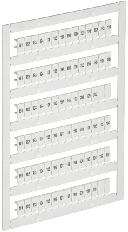 ARMAFIX Маркер для CTS/CP 2,5мм2 191-200 IEK AF-CT10D-M-D25-20