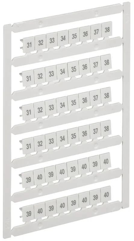 ARMAFIX Маркер для CTS 6мм2/CP 10мм2 31-40 IEK AF-CT10D-M-006-04