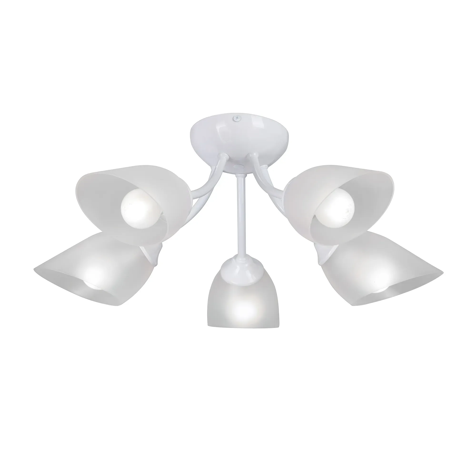 Люстра 5xE14 макс. 40Вт плафон ПП VITALUCE V3405-0/5PL