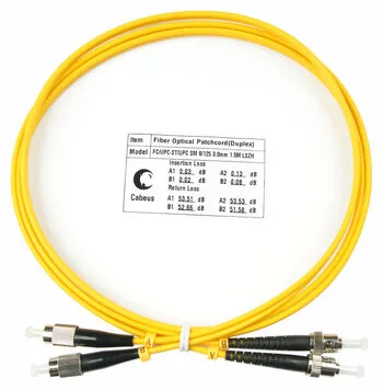 Оптический патч-корд Cabeus FOP(d)-9-FC-ST-1,5m