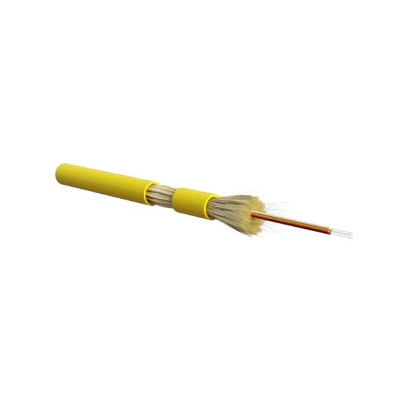 Оптоволоконный кабель Hyperline FO-DT-IN-9S-4-LSZH-YL