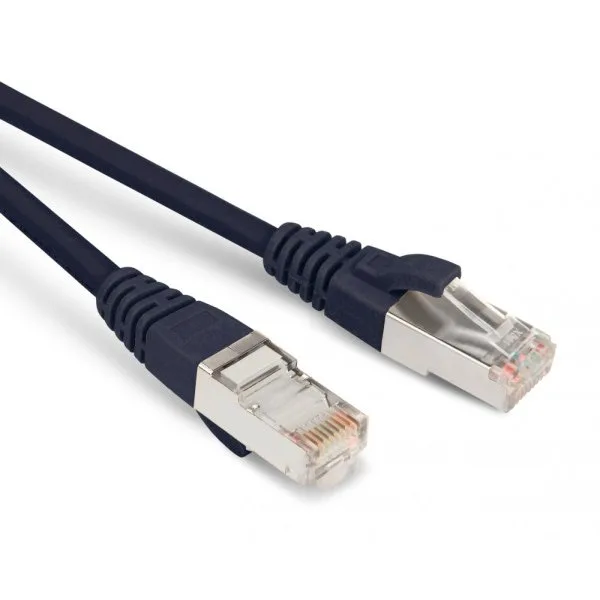 Патч-корд Hyperline PC-LPM-STP-RJ45-RJ45-C5e-5M-LSZH-BK Кат.5е 5 м черный
