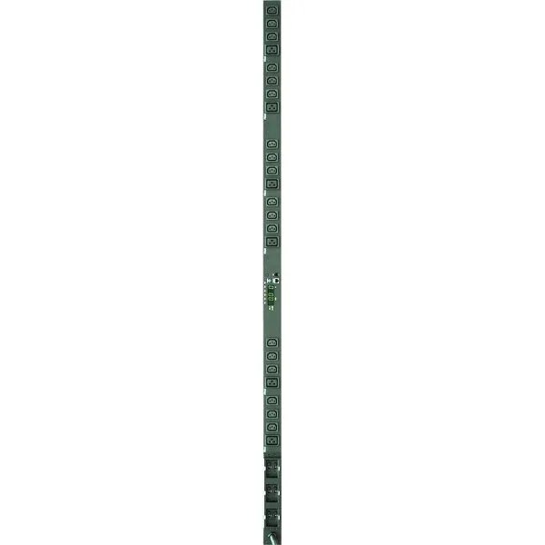 Блок силовых розеток Eurolan, IEC 60320 С13 х 18, IEC 60320 С19 х 6, вход IEC 320 309 3P+N+PE, шнур 3 м, 1645х80х56 мм (ВхШхГ), 32А, чёрный 60A-65-66-24BL