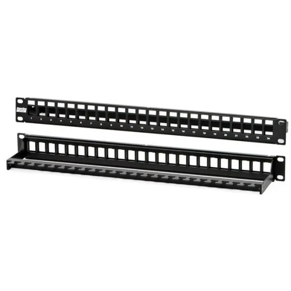 Патч-панель Hyperline PPBL3-19-24S-RM