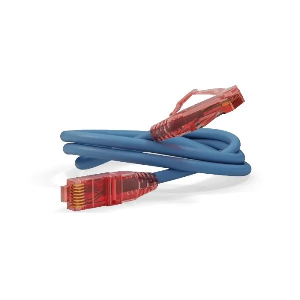 Патч-корд Hyperline PC-LPM-UTP-RJ45-RJ45-C5e-2M-LSZH-BL Кат.5е 2 м синий