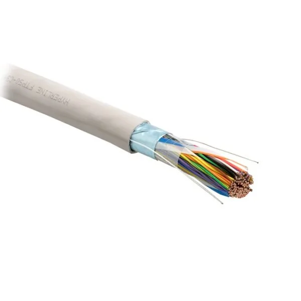 Многопарная витая пара 50 пар Кат.3 Hyperline FUTP50-C3-S24-IN-LSZH-GY