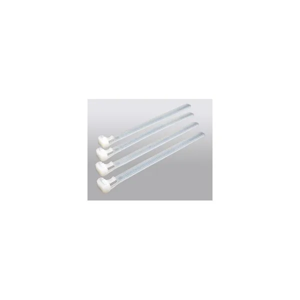 Hyperline GTR-200STC Стяжка открывающаяся, безгалогенная (halogen free), 200x4.8 мм, полиамид 6.6, -40°C - +85°C (100 шт.)