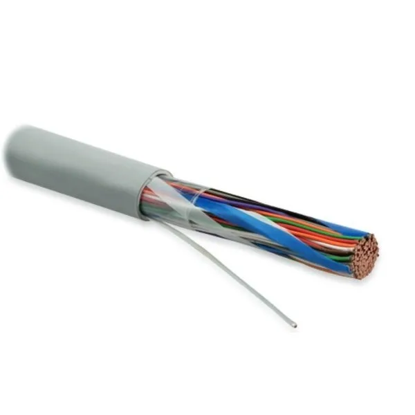 Многопарная витая пара 50 пар Кат.3 Hyperline UUTP50-C3-S24-IN-LSZH-GY