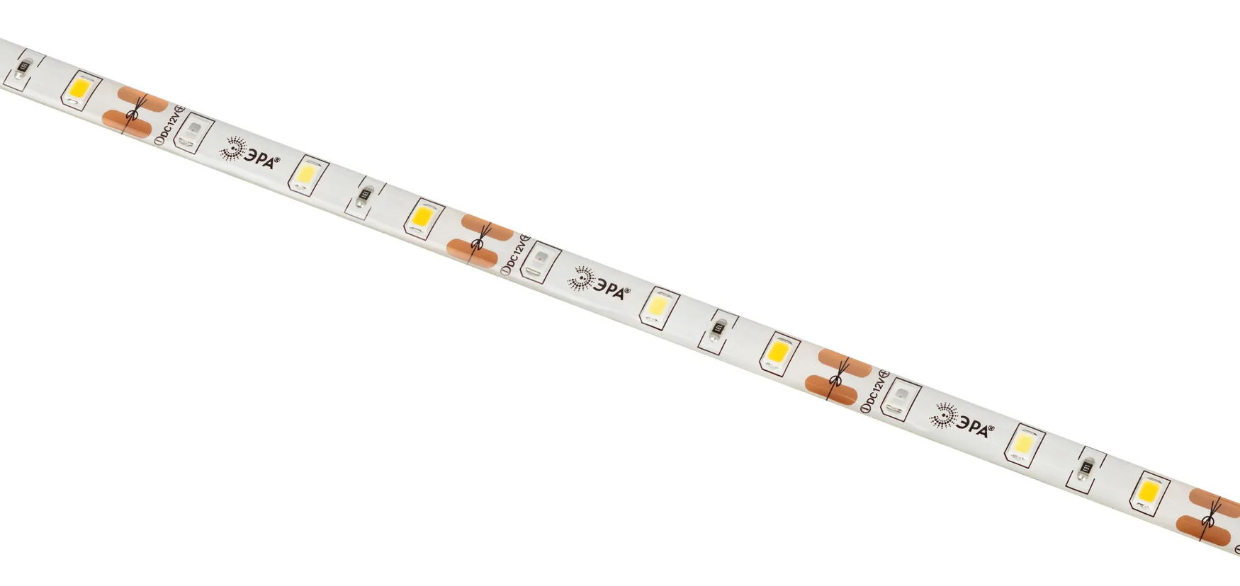 Лента светодиодная для растений полного спектра 5м IP65 с адаптером 12В FITO-Strip Light-Rа90-300LED-5m-12V-IP65