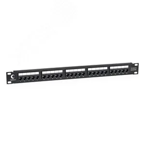 Патч-панель 19' (1U), 25 портов, RJ-11 (6P4C) CABEUS PL-25-TEL-TOOLLESS