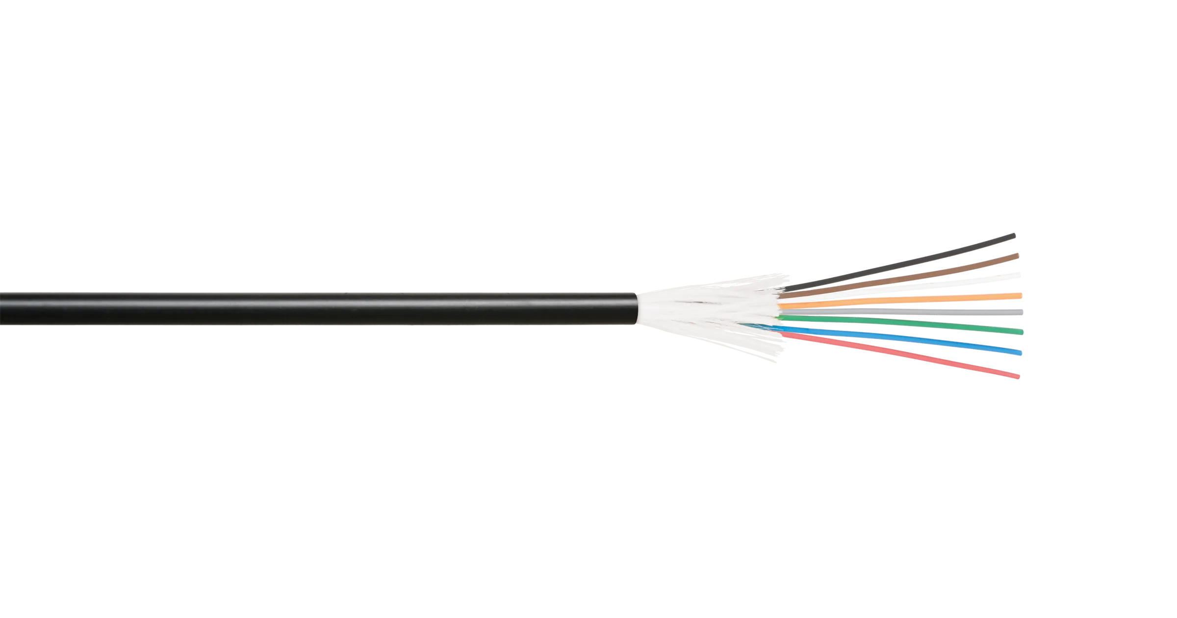 Кабель NIKOMAX волоконно-оптический, 4 волокна, многомодовый 50/125мкм, стандарта OM2, внутренний/внешний, распределительный, с плотным буфером, силовой элемент — стеклонити, полимерный материал нг(A)-HF, черный - гарантия: 5 лет расширенная / 15 лет системная (отгрузка может осуществляется с использованием альтернативного барабана, который подбирается в зависимости от требуемой длины и является отдельной позицией в прайс-листе) NMF-4IS-004M2C-BK-F001