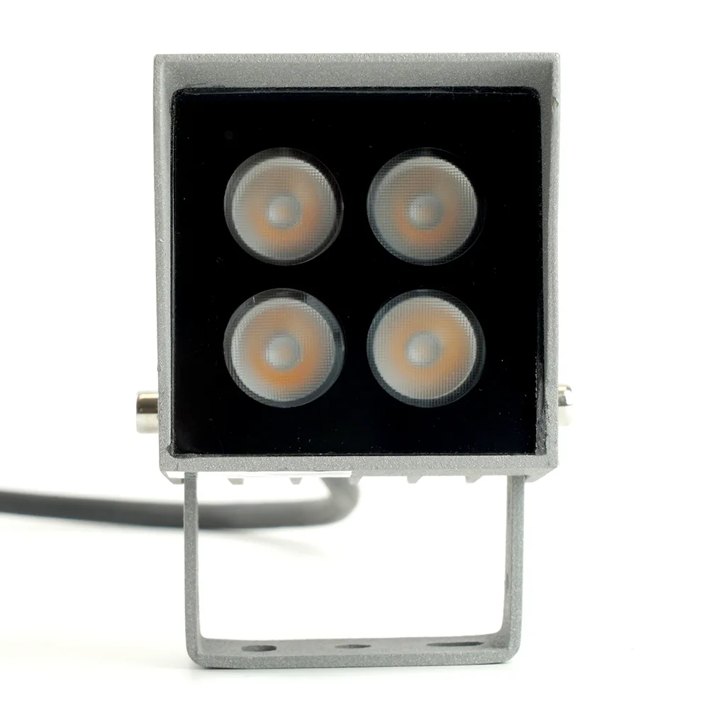 Прожектор светодиодный ДО-4w красный IP65