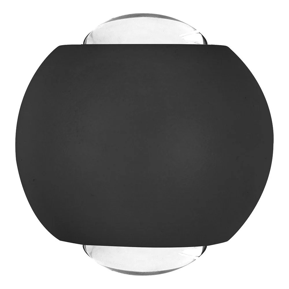 Светильник светодиодный уличный ДБУ-2х1w 4000K IP54 черный FERON 51130