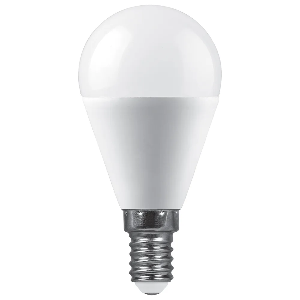 Лампа светодиодная LED 20вт Е14 белый матовый шар FERON 55279