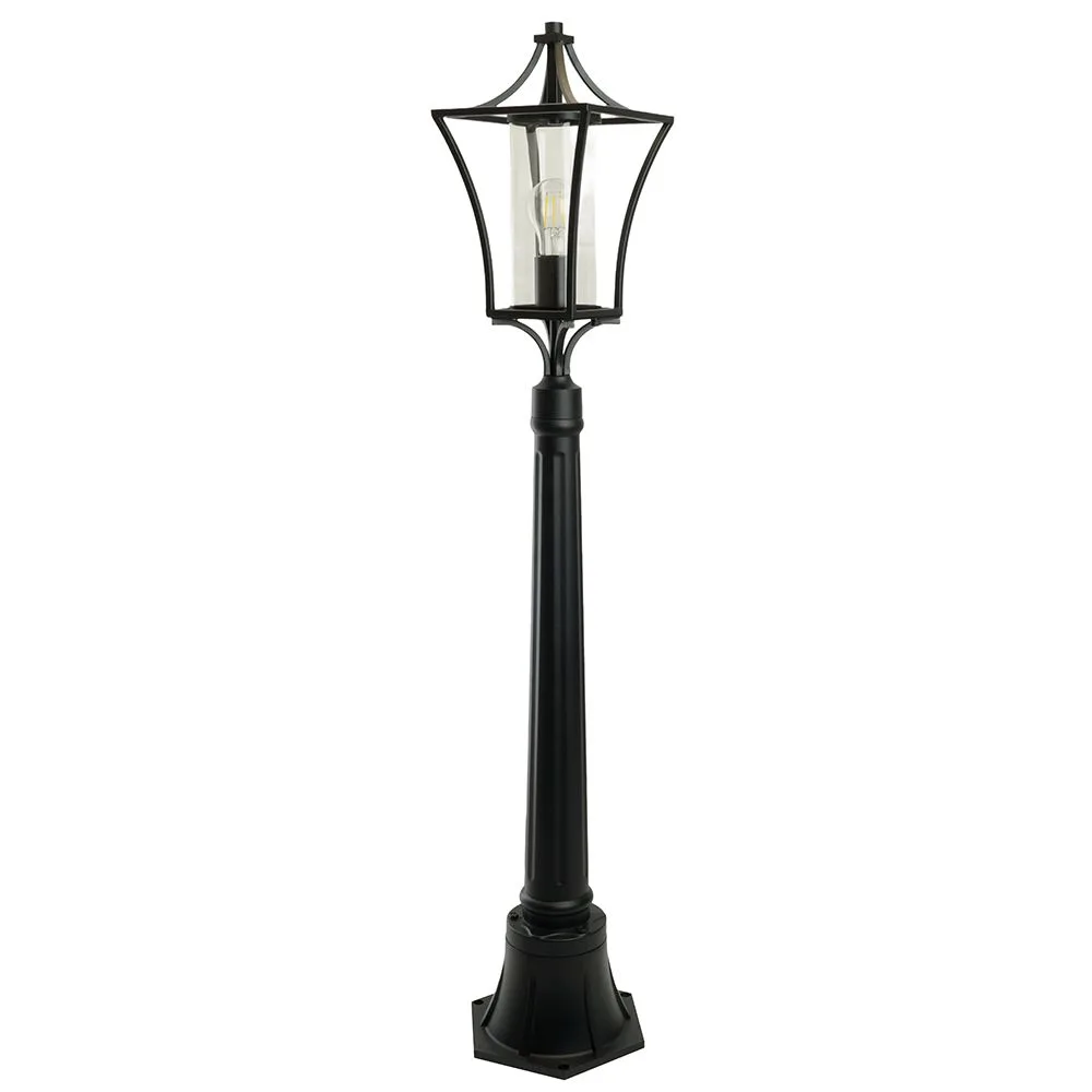 Светильник НТУ-60w столб Е27 IP44 черный FERON 51272