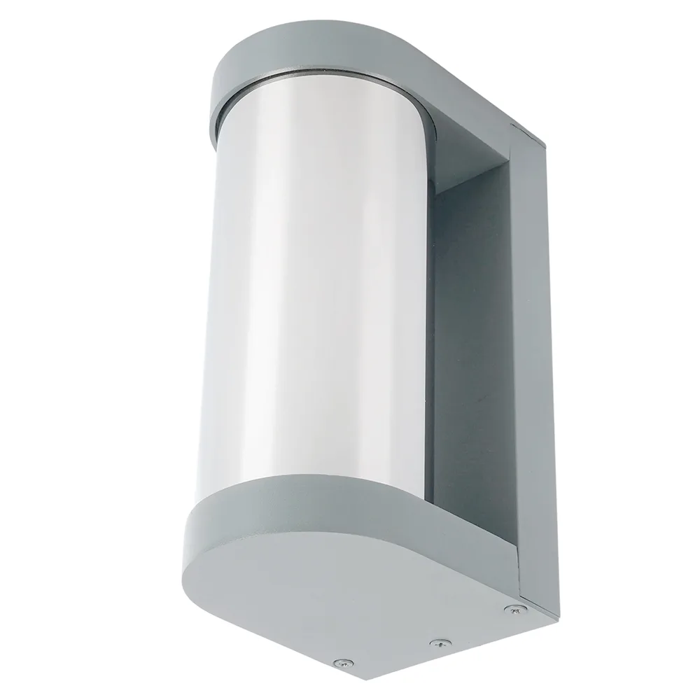 Светильник НБУ-40w Е27 IP44 серый/зеркальный FERON 52187