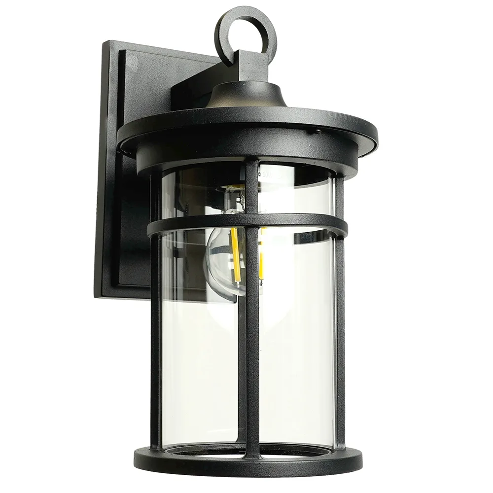 Светильник НБУ-60w вниз, Е27, IP44, черный FERON 51817