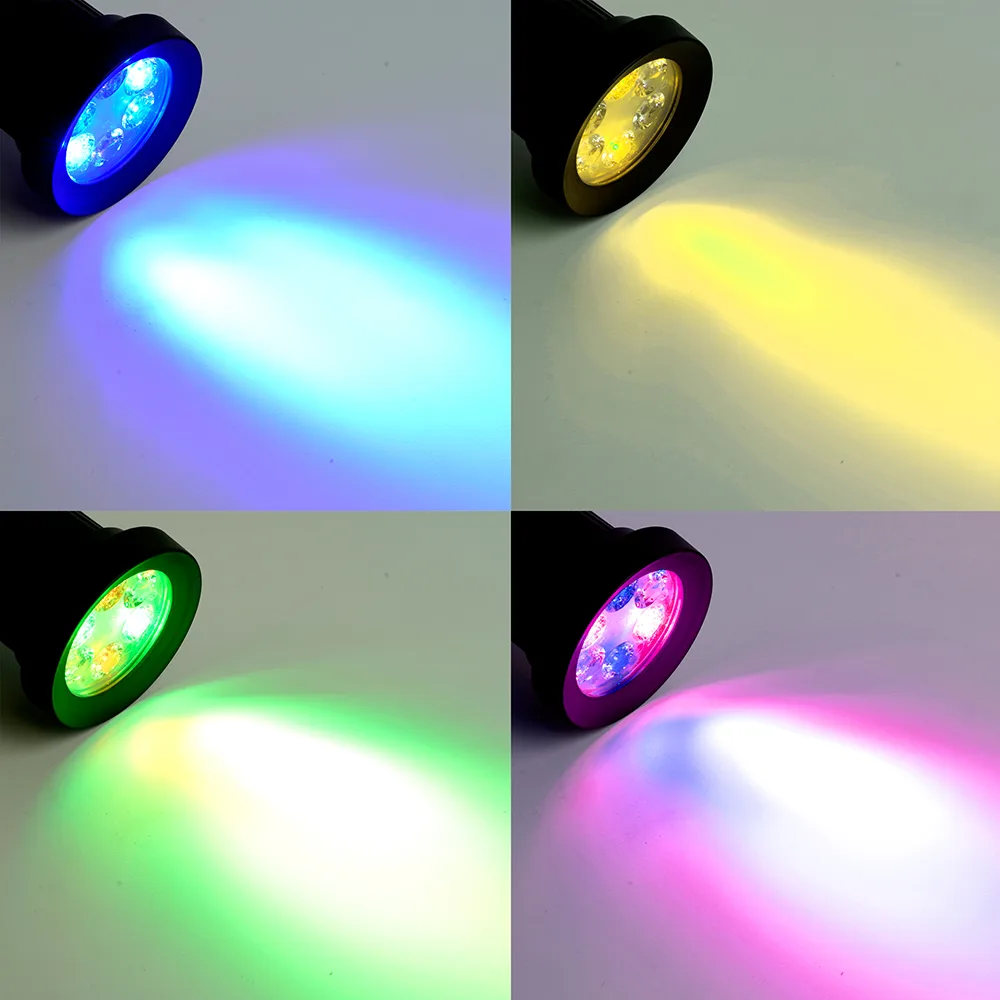 Светильник светодиодный тротуарный ДТУ-8w RGB IP65 пластик .ONE