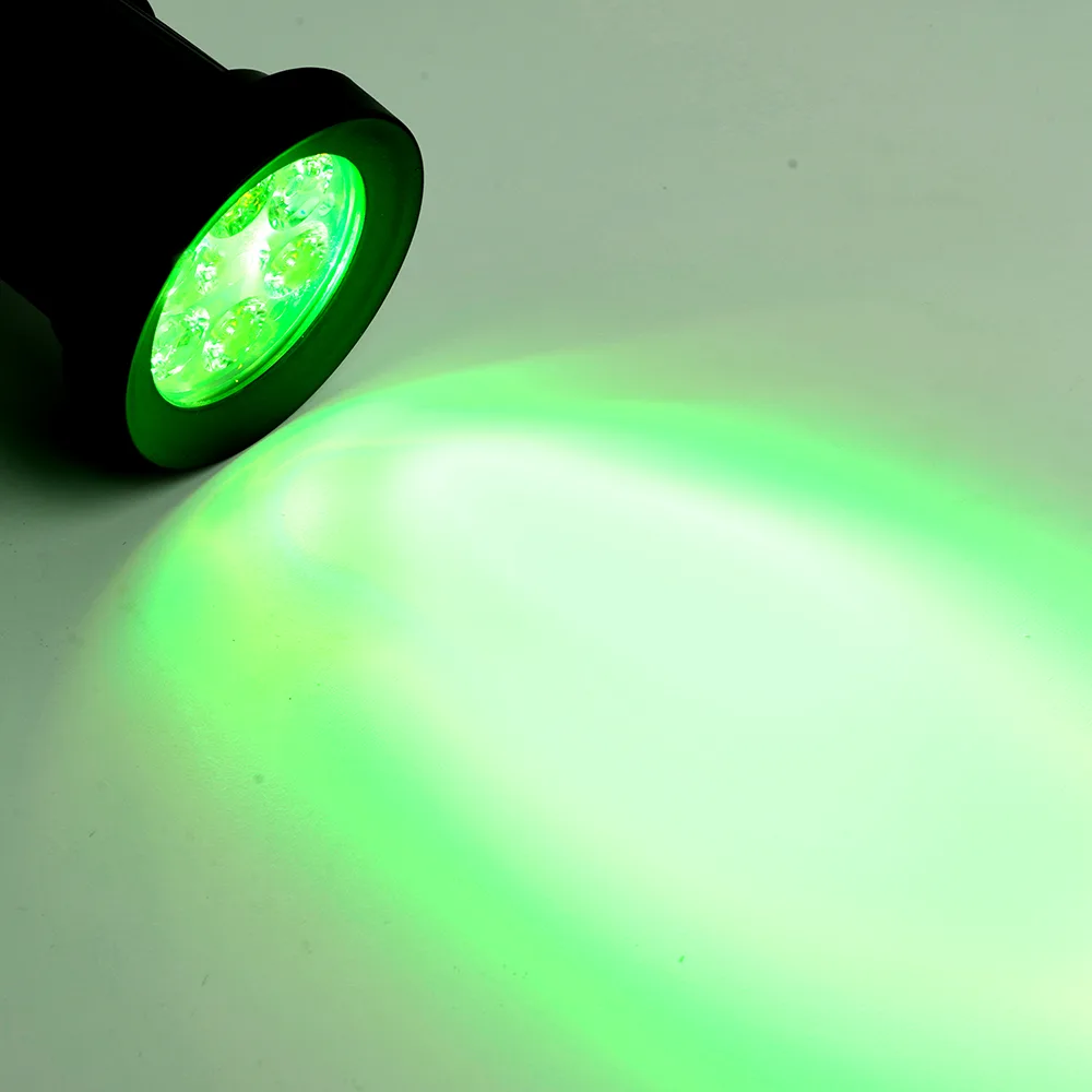 Светильник светодиодный тротуарный ДТУ-5w зеленый IP65 пластик Feron.ONE