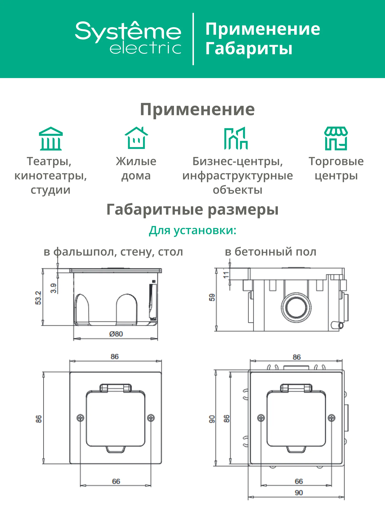 Лючок MultiDeS на 2 модуля IP44 с монтажной коробкой для стены фальшпола стола НИКЕЛЬ тип MDK20