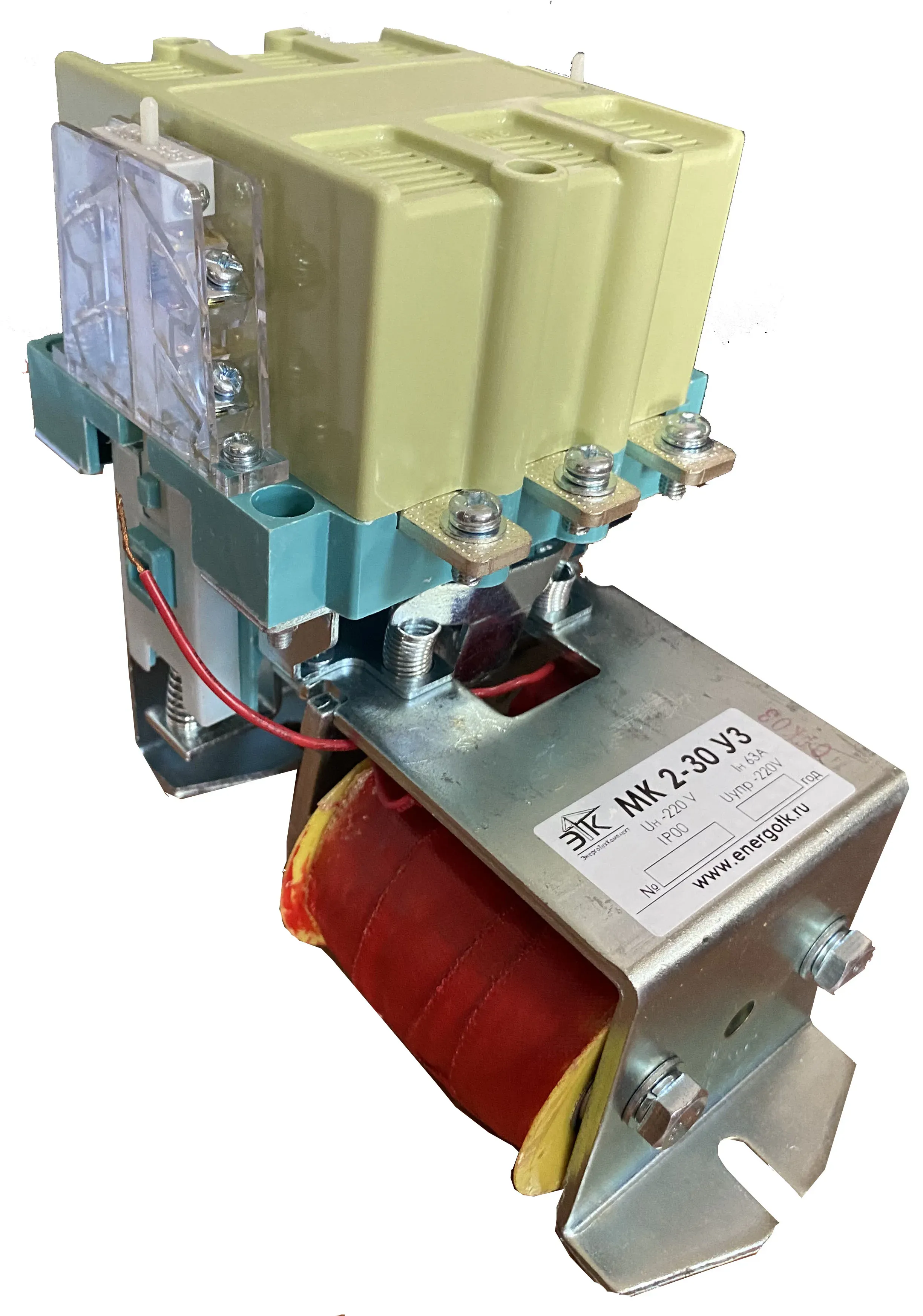 Контактор МК 2-30 63А 220В ЭТК 00000000562