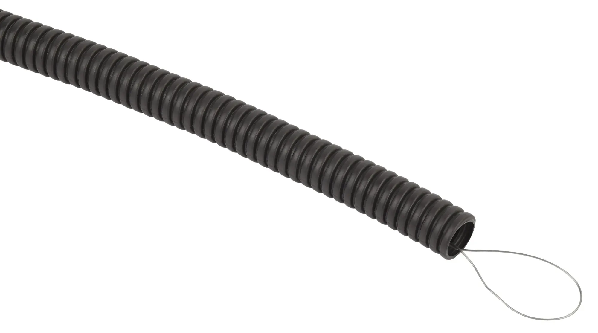 Труба гофрированная frhf gofr-20-100-frhf черная безгалогенная трудногорючая d20 с зондом 100м ЭРА Б0068907