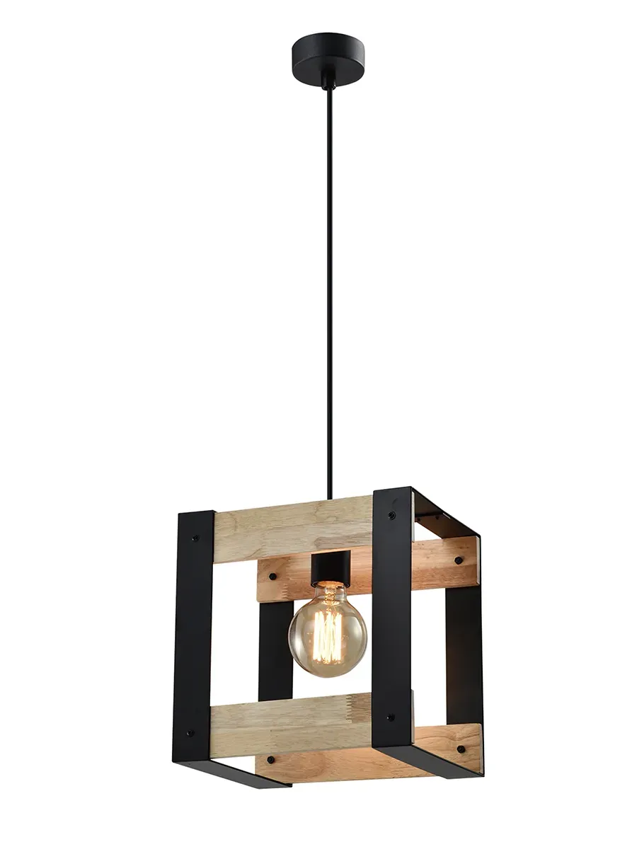 Светильник подвесной (подвес) Eve 5144-201 1 х Е27 40 Вт лофт - кантри потолочный Rivoli Б0054982