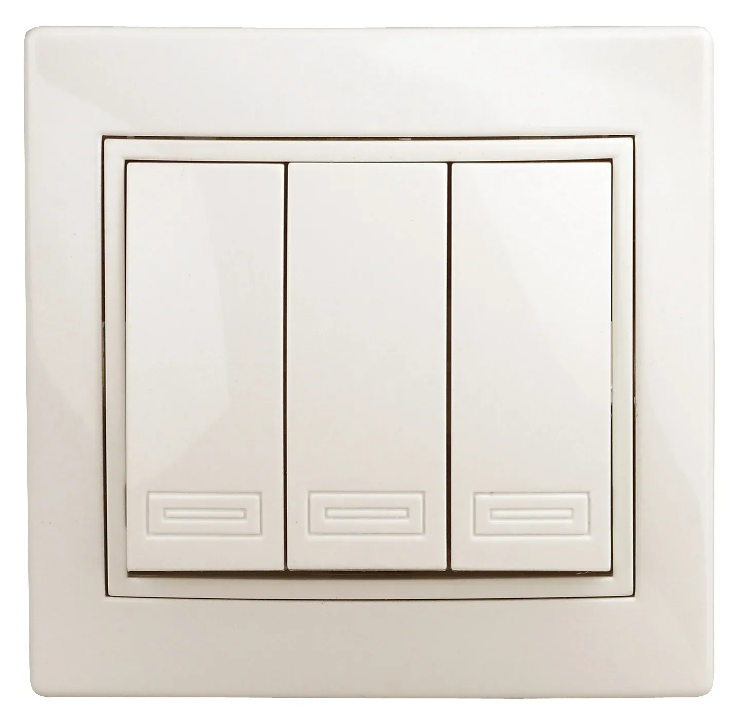 Выключатель Intro Plano 1-106-02 тройной, 10А-250В, IP20, СУ, слоновая кость ЭРА Б0053789