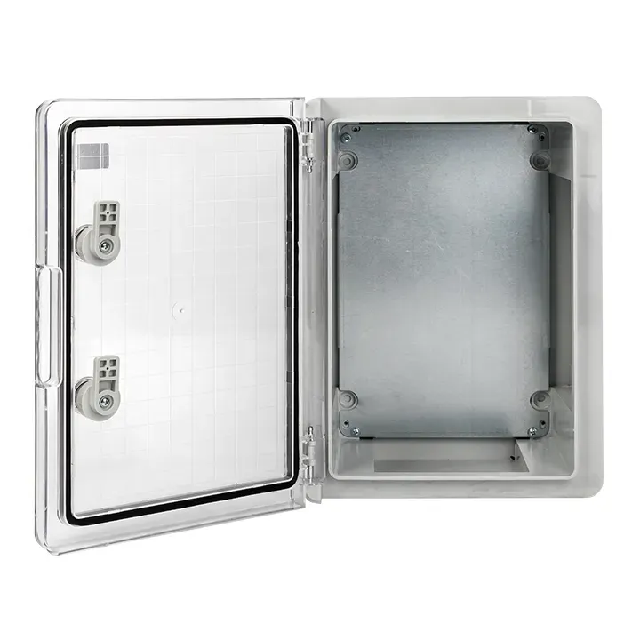 Бокс пластиковый с монтажной платой прозр. дверь 500х400х180 мм ip65 proxima EKF PBT65MP006