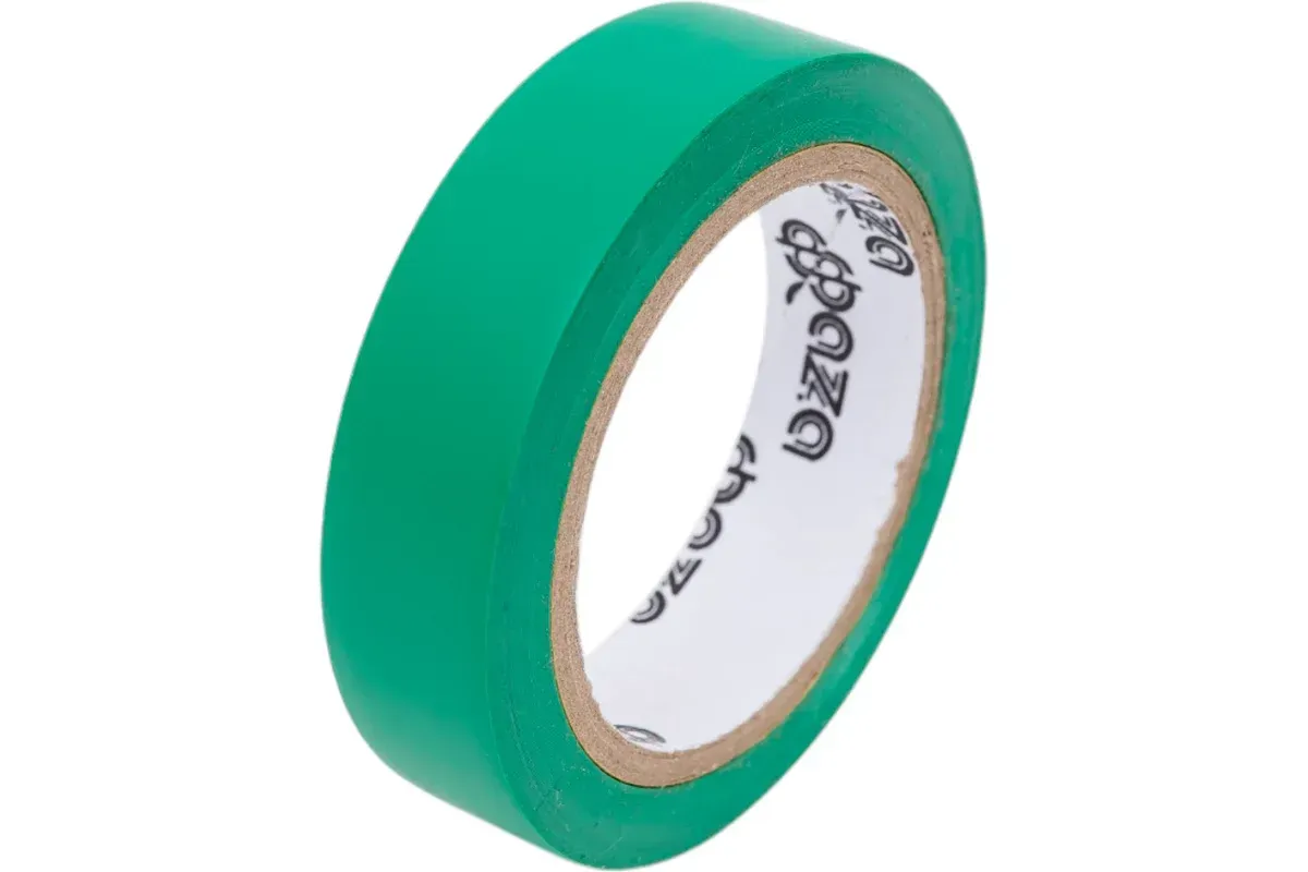 Изолента TP-1510 15мм/10м 0.15мм (зел.) JAZZWAY 5013155
