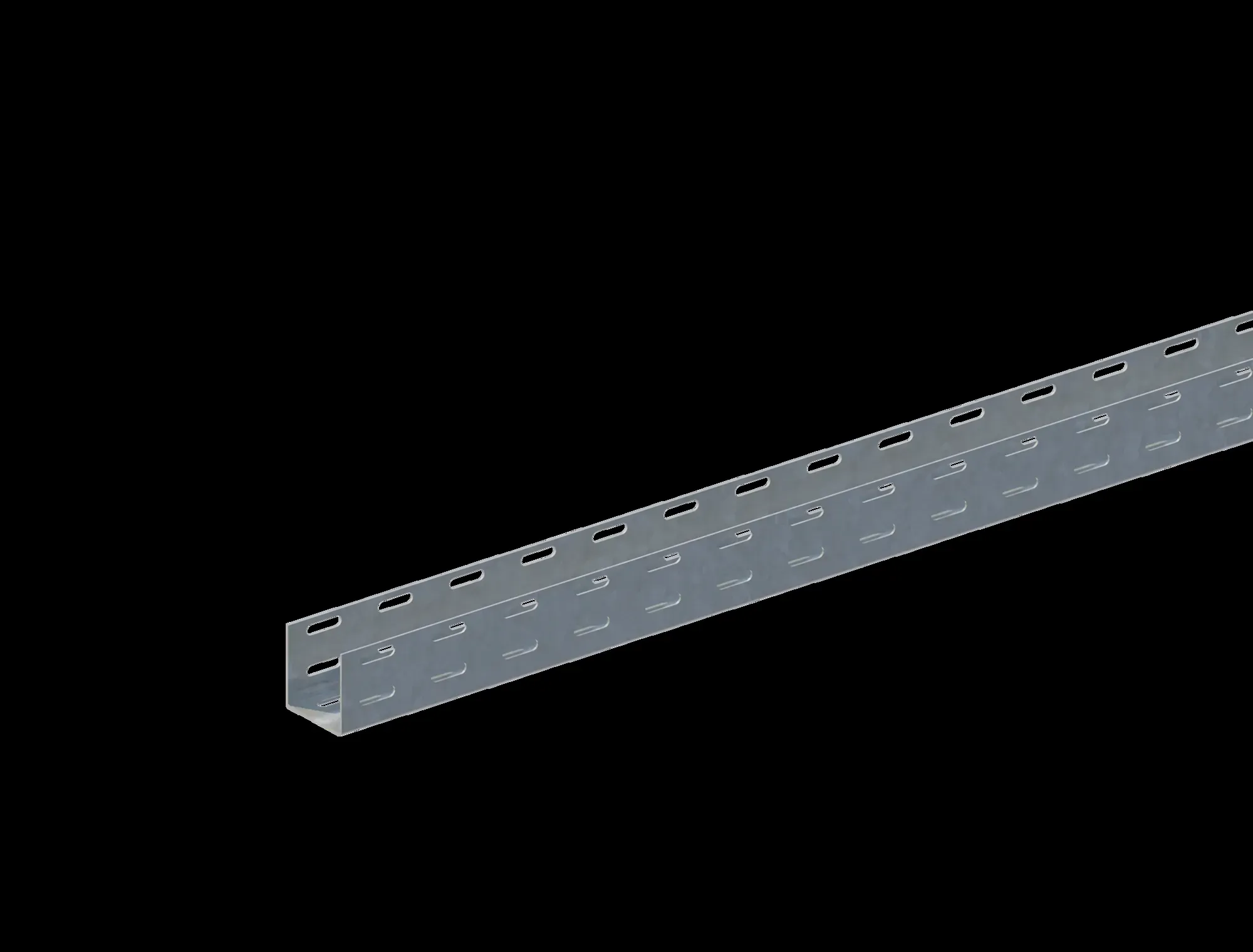 Лоток перфорированный 50х50х2000 1.5 мм  inox  (aisi304) СОЭМИ Н0129111341