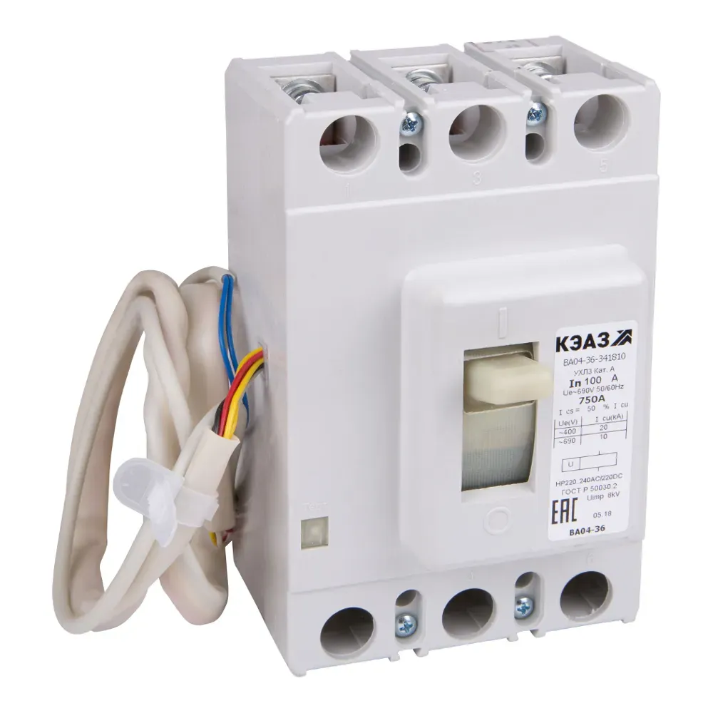 Выключатель автоматический ва04-36-341110-200а-1250-690ac-ухл3- КЭАЗ 248424