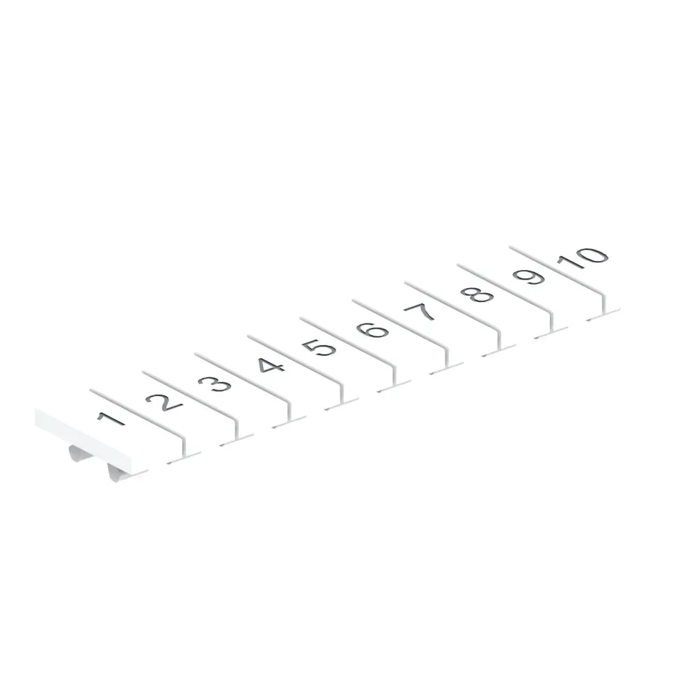 Маркировка для лазерной печати 1-10 OptiClip MC5/H/1-10 КЭАЗ Optima (от-ка) 332722