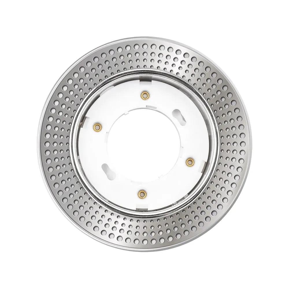 Светильник светодиодный ДВО-15W встраиваемый под лампу GX53 декоративный с доп. подсветкой MN22 хром без лампы JazzWay 5020139