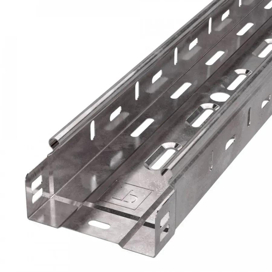 Лоток перфорированный стандарт 100х50х3000 (1,0 мм) (6 м/уп) ПРОМРУКАВ PR16.2284